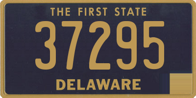 DE license plate 37295