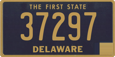 DE license plate 37297