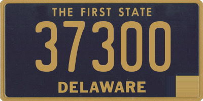 DE license plate 37300