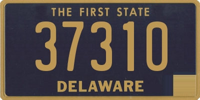 DE license plate 37310