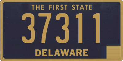 DE license plate 37311