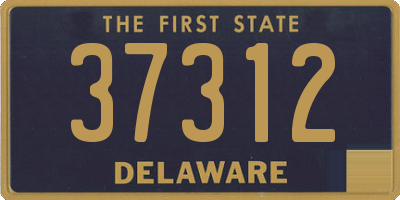 DE license plate 37312