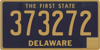 DE license plate 373272