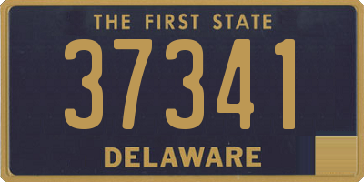 DE license plate 37341
