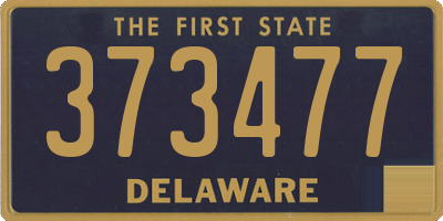 DE license plate 373477