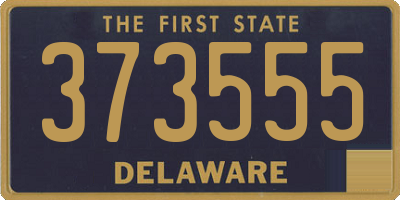 DE license plate 373555