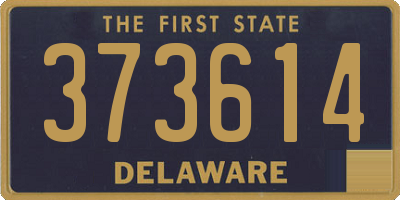 DE license plate 373614
