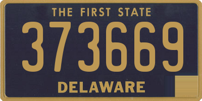 DE license plate 373669