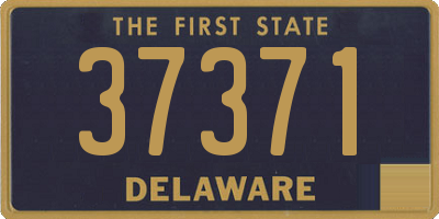 DE license plate 37371