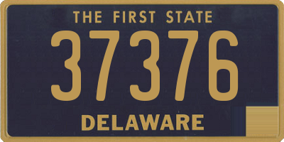 DE license plate 37376