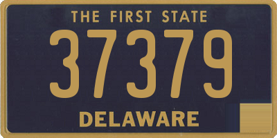DE license plate 37379