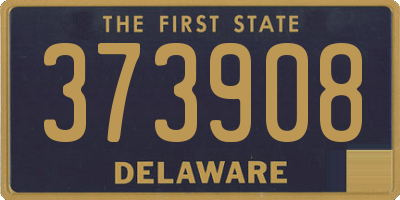 DE license plate 373908