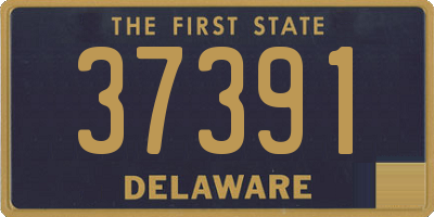 DE license plate 37391