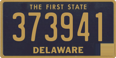 DE license plate 373941