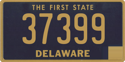 DE license plate 37399