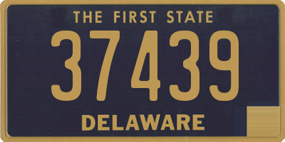 DE license plate 37439