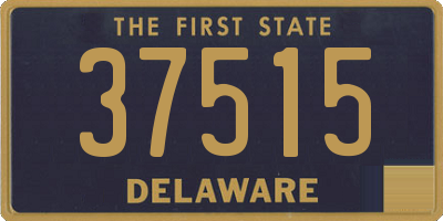 DE license plate 37515