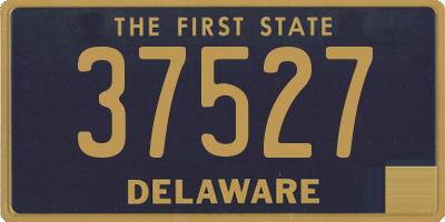 DE license plate 37527