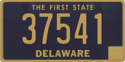 DE license plate 37541
