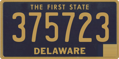 DE license plate 375723