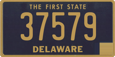 DE license plate 37579