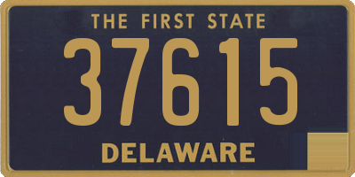 DE license plate 37615
