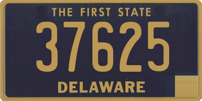 DE license plate 37625