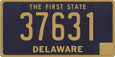DE license plate 37631