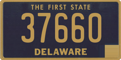 DE license plate 37660