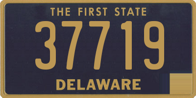 DE license plate 37719