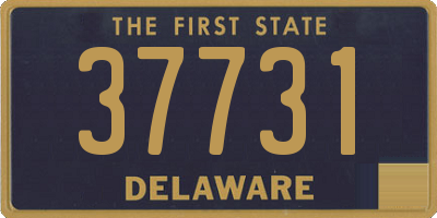 DE license plate 37731
