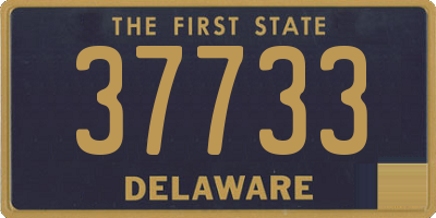 DE license plate 37733
