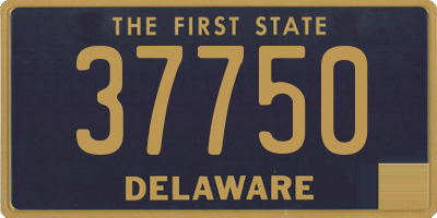 DE license plate 37750
