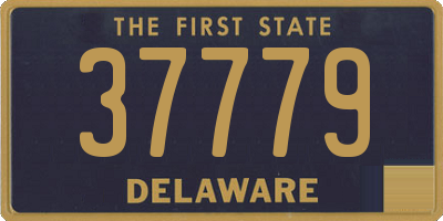 DE license plate 37779