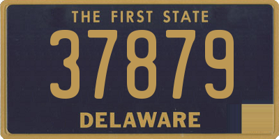DE license plate 37879