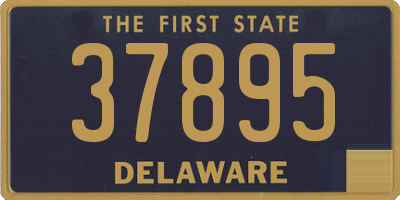 DE license plate 37895