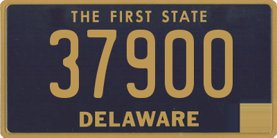 DE license plate 37900