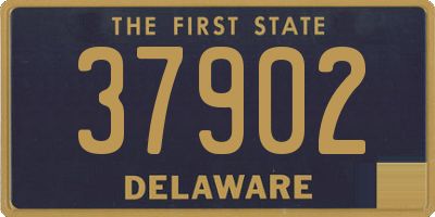 DE license plate 37902