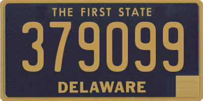 DE license plate 379099