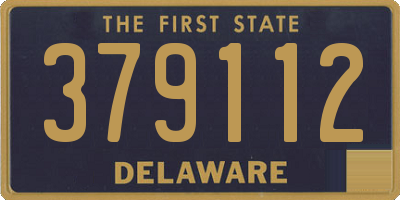 DE license plate 379112