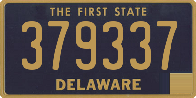 DE license plate 379337