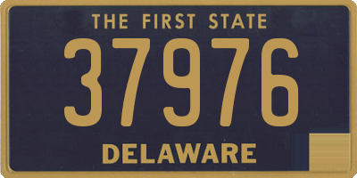 DE license plate 37976