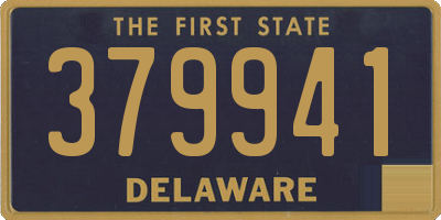 DE license plate 379941