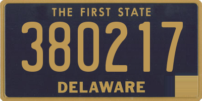 DE license plate 380217