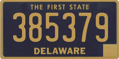 DE license plate 385379