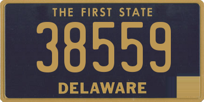 DE license plate 38559