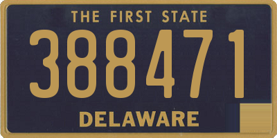 DE license plate 388471