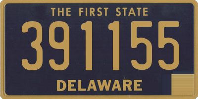 DE license plate 391155