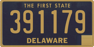 DE license plate 391179