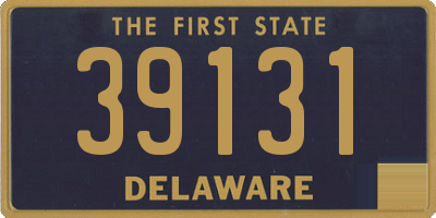 DE license plate 39131